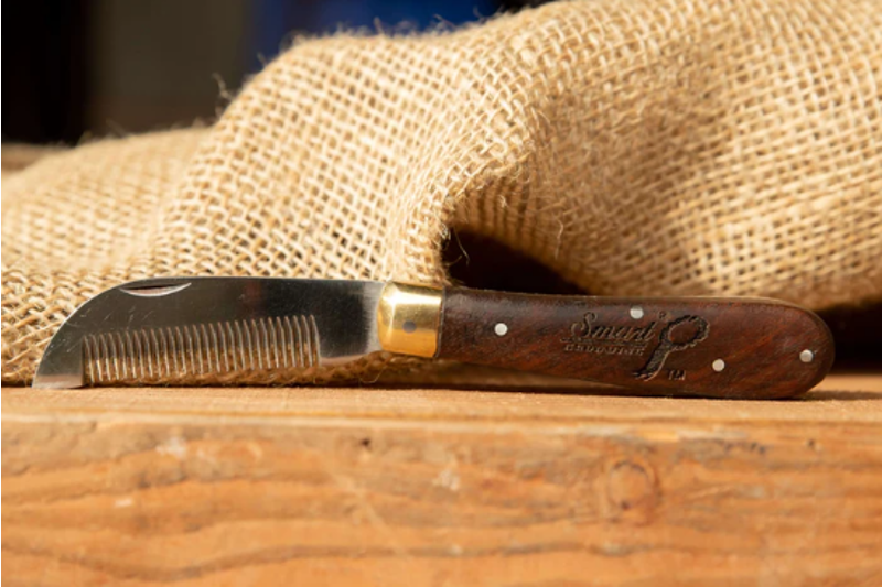 Smart Grooming - Folding Levelling/Thinning Knife-1